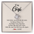 Love Knot Necklace | Personalized Gigi Necklace From Grandkids Granddaughter Grandson You Will Always Be My Gigi Birthday Mothers Day Christmas Customized Gift Box Message Card | siriusteestore