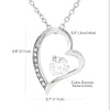 Forever Love Necklace | Personalized Titi Necklace From Niece Nephew You Will Always Be My Titi Birthday Mothers Day Christmas Customized Gift Box Message Card | siriusteestore