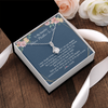 Alluring Beauty Necklace | Personalized To My Beautiful Future Mother In Law Necklace from Son In Law Thank You Mother In Law Jewelry Birthday Wedding Day Customized Box Message Card | siriusteestore