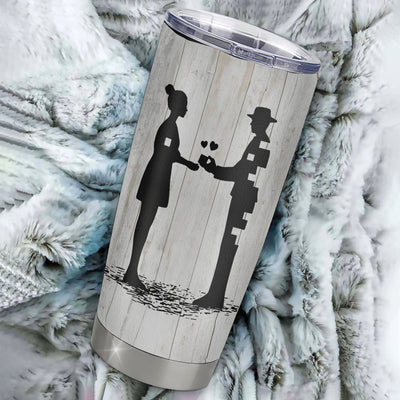 Personalized To My Dad From Daughter Stainless Steel Tumbler Cup I Know It’s Not Easy For A Man To Raise A Child Dad Fathers Day Birthday Christmas Travel Mug | siriusteestore