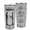 Personalized To My Mom From Son Stainless Steel Tumbler Cup Thank You Father And Son Mom Mothers Day Birthday Christmas Travel Mug | siriusteestore