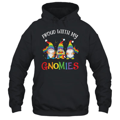 Proud With My Gnomies LGBTQ Gnomes Gay Pride Shirt & Tank Top | siriusteestore