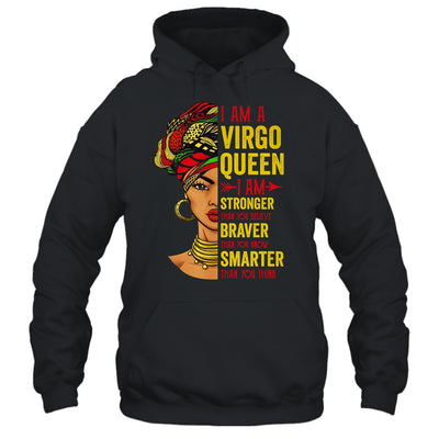 Virgo Queen I Am Stronger Birthday For Virgo Zodiac Shirt & Tank Top | siriusteestore