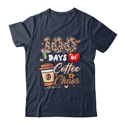 100 Days Of Coffee And Chaos 100 Days Student Teacher Shirt & Hoodie | siriusteestore