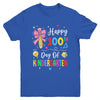 100 Days Of Kindergarten Happy 100th Day Of School Teachers Youth Shirt | siriusteestore