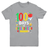 100 Days Of Kindergarten School 100th Days Of School Youth Shirt | siriusteestore