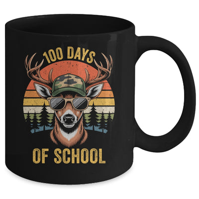 100 Days Of School Deer Hunting Boy Camo Boy Girl Teacher Mug | siriusteestore