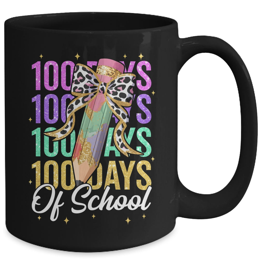 100 Days Of School Teacher 100th Day Of School Girls Kids Mug | siriusteestore
