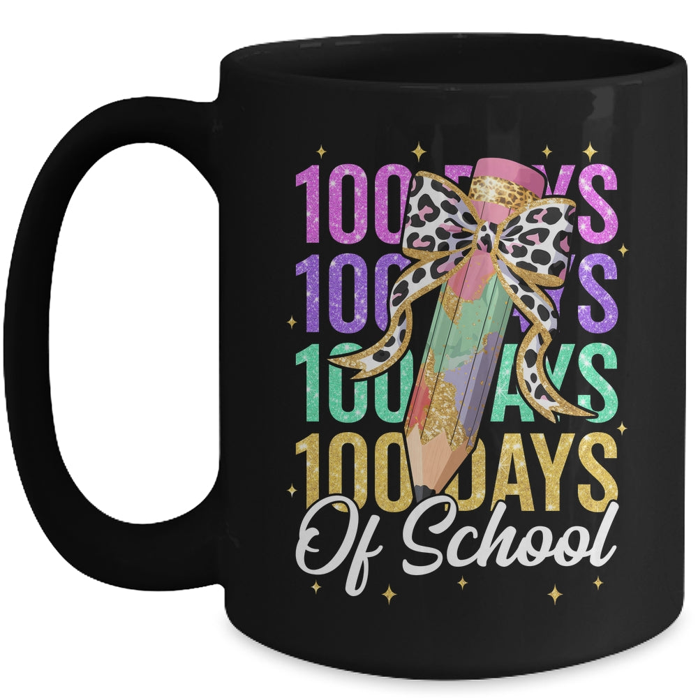 100 Days Of School Teacher 100th Day Of School Girls Kids Mug | siriusteestore