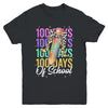 100 Days Of School Teacher 100th Day Of School Girls Kids Youth Shirt | siriusteestore