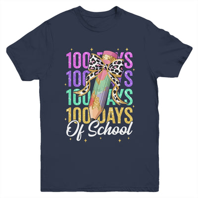 100 Days Of School Teacher 100th Day Of School Girls Kids Youth Shirt | siriusteestore
