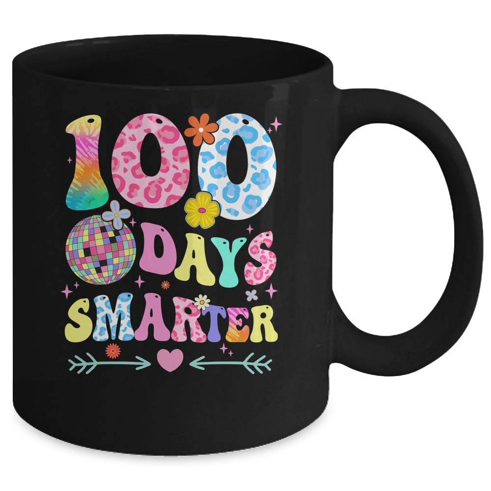 100 Days Smarter Happy 100th Day Of School Kids Boys Girls Mug | siriusteestore