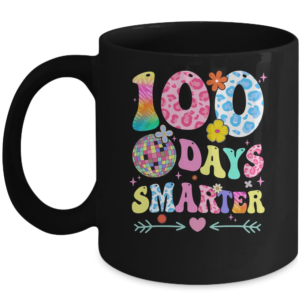 100 Days Smarter Happy 100th Day Of School Kids Boys Girls Mug | siriusteestore