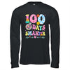 100 Days Smarter Happy 100th Day Of School Kids Boys Girls Shirt & Hoodie | siriusteestore