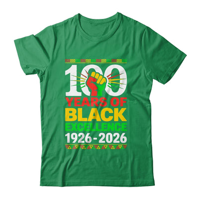 100 Years Of Black Excellence Centennial Black History Month Shirt & Hoodie | siriusteestore