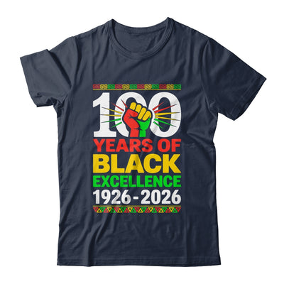 100 Years Of Black Excellence Centennial Black History Month Shirt & Hoodie | siriusteestore
