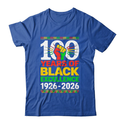 100 Years Of Black Excellence Centennial Black History Month Shirt & Hoodie | siriusteestore