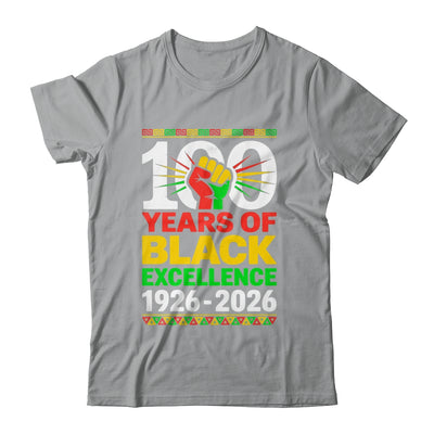 100 Years Of Black Excellence Centennial Black History Month Shirt & Hoodie | siriusteestore