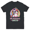 100th Day Of School Unicorn 100 Magical Days Kids Girls Youth Shirt | siriusteestore