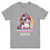 100th Day Of School Unicorn 100 Magical Days Kids Girls Youth Shirt | siriusteestore
