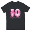 10 Double Digits 10th Birthday Girl Coquette 10 Year Old Youth Shirt | siriusteestore