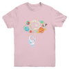10 Years Old Birthday Boy Astronaut Space 10th Birthday Youth Shirt | siriusteestore