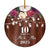 10th Anniversary Wedding Ornament 10 Years As Mr and Mrs For Couples Christmas Husband Wife Married Wedding Gift Holiday Decoration Christmas Tree Ornament | siriusteestore