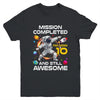 10th Birthday Astronaut 10 Years Old Outer Space Birthday Youth Shirt | siriusteestore