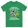 10th Birthday Astronaut 10 Years Old Outer Space Birthday Youth Shirt | siriusteestore