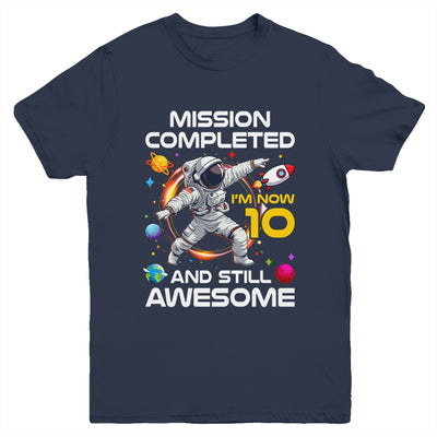 10th Birthday Astronaut 10 Years Old Outer Space Birthday Youth Shirt | siriusteestore