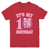 10th Birthday Coquette Bow Disco Ball 10 Year Old Birthday Youth Shirt | siriusteestore