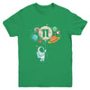 11 Years Old Birthday Boy Astronaut Space 11th Birthday Youth Shirt | siriusteestore