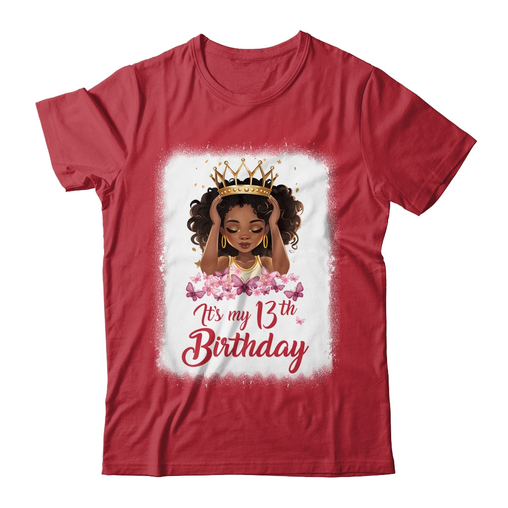 13 Year Old Gift Women Girls Teenager It's My 13th Birthday Shirt & Tank Top | siriusteestore