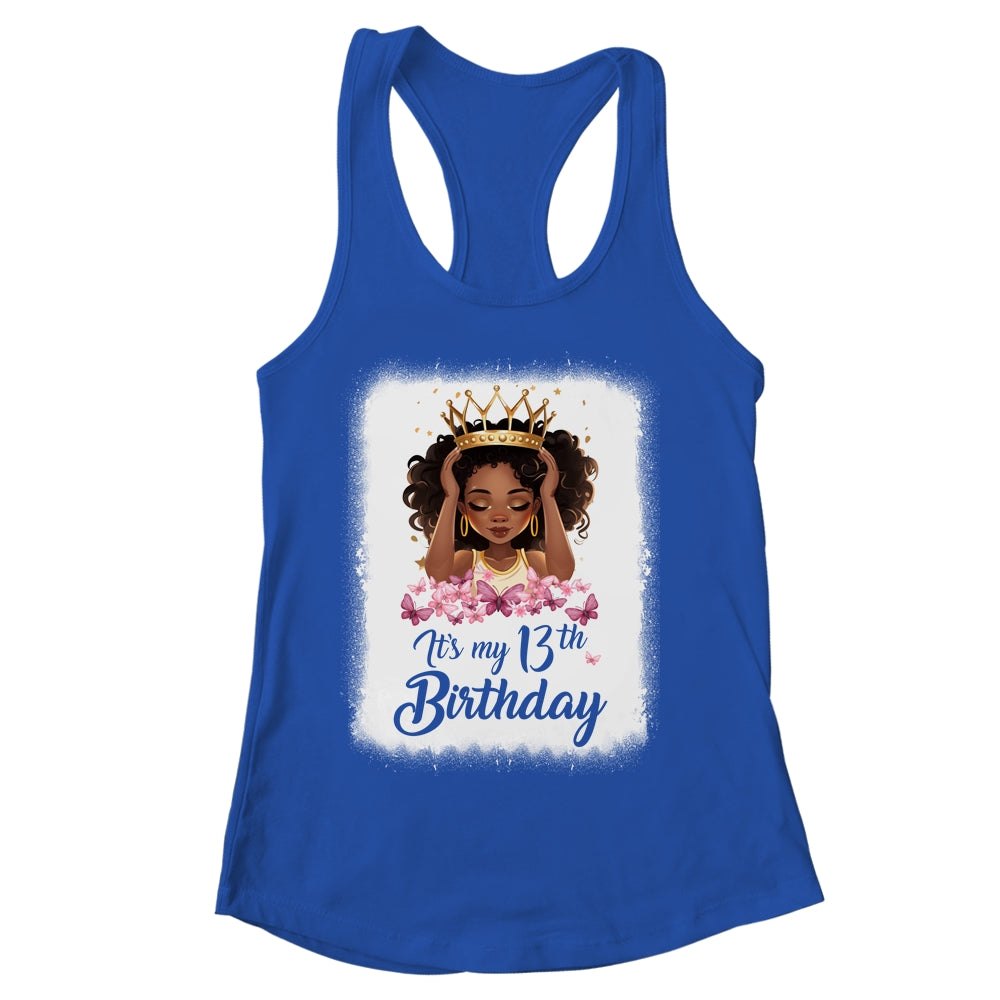 13 Year Old Gift Women Girls Teenager It's My 13th Birthday Shirt & Tank Top | siriusteestore