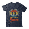 13th Birthday Gifts 13 Year Old Boys Girls Official Teenager Shirt & Tank Top | siriusteestore