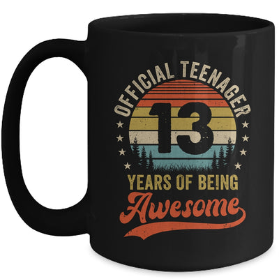 13th Birthday Gifts 13 Year Old Boys Girls Official Teenager Mug | siriusteestore