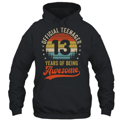 13th Birthday Gifts 13 Year Old Boys Girls Official Teenager Shirt & Tank Top | siriusteestore