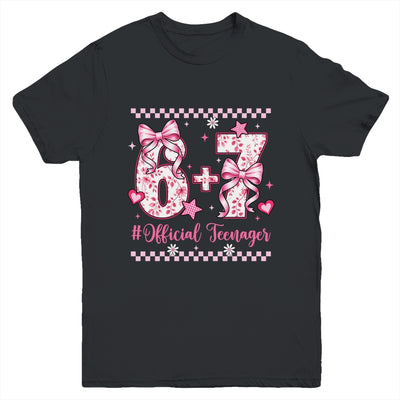 13th Birthday Girls 13 Years Official Teenager Six Seven Youth Shirt | siriusteestore