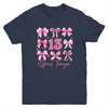13th Birthday Pink Coquette Bow 13 Year Old Birthday Girl Youth Shirt | siriusteestore