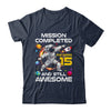 15th Birthday Astronaut 15 Years Old Outer Space Birthday Shirt & Hoodie | siriusteestore