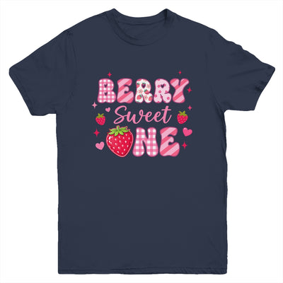 1st Berry Sweet One Strawberry First Birthday Girl Youth Shirt | siriusteestore