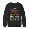 1st First Christmas As Mr And Mrs 2025 Couples Wife Husband Shirt & Sweatshirt | siriusteestore