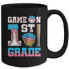 1st Grade Back To School Baseball Drip Ice Cream Game On Mug | siriusteestore