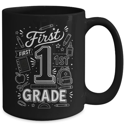 1st Grade For Boys Back To School First Day First Grade Mug | siriusteestore
