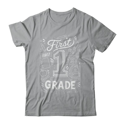 1st Grade For Boys Back To School First Day First Grade Shirt & Hoodie | siriusteestore