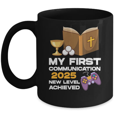 1st My First Communion 2025 Boys Girls Controller Video Game Mug | siriusteestore