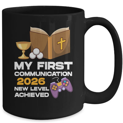 1st My First Communion 2026 Boys Girls Controller Video Game Mug | siriusteestore