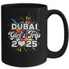2025 Dubai Girls Trip Travel Vacation Bestie Friend Women Mug | siriusteestore