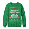 2025 First Christmas With My Hot New Fiancee Shirt & Sweatshirt | siriusteestore