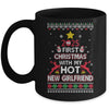 2025 First Christmas With My Hot New Girlfriend Ugly Mug | siriusteestore